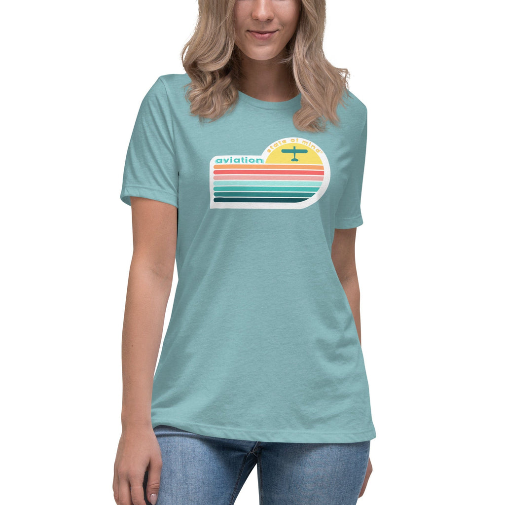 Piper J3 Cub t-shirt for women in aviation